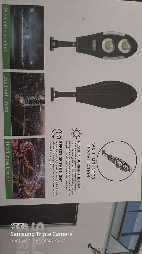 100W Solar Streetlamp