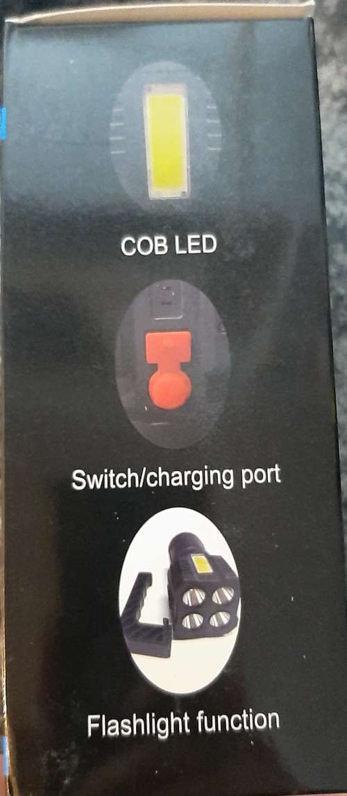 USB Charge Flashlight LED torch