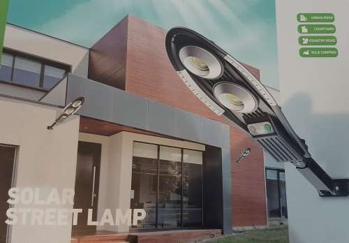 100W Solar Streetlamp motion sensor with remote iP66 6500K