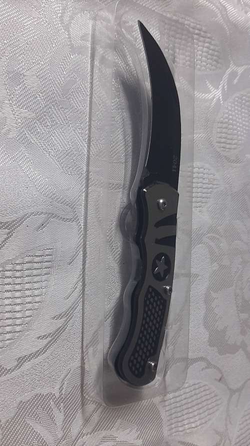 Pocket knife high quality Stainless steel with belt clip