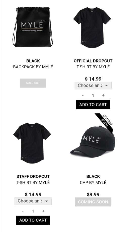 Designer MYLÉ Cap US Brand Launch