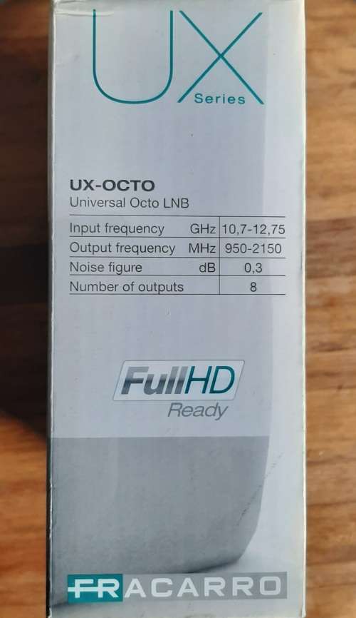 NEW Universal Octo LNB Full HD 8 outputs