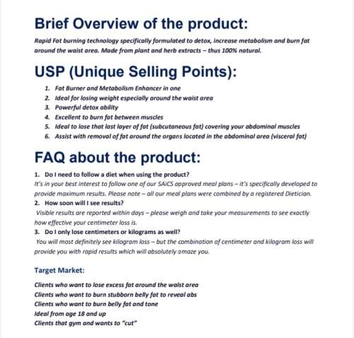 South African Institute of Slimming Rapidslim Combo, nr 1 weigh loss product in SA, incl 4 meal plan