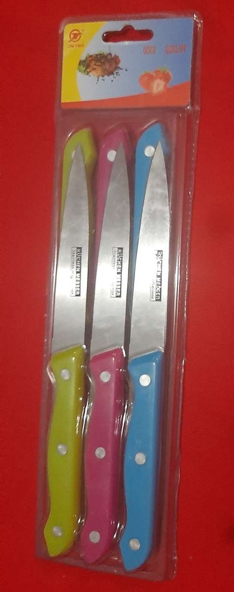 6pc Inox stainless knives NEW