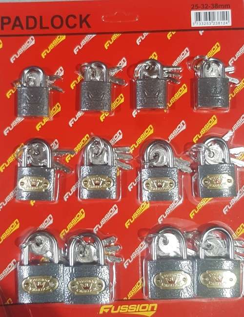 *New Stock* Padlocks 12piece, size 25-38cm