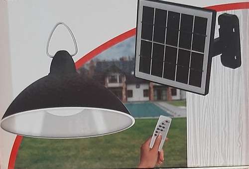 Solar Wall Lamp LED IP65 20W, time switch, remote included