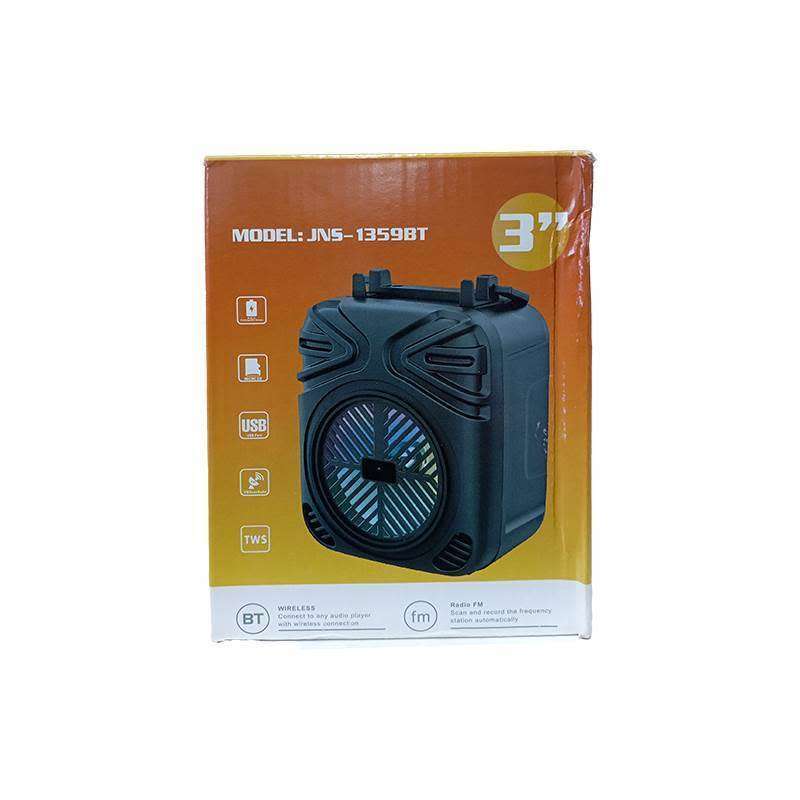 LEXUCO 3`` Bluetooth Speaker, with FM Radio, wireless, USB, micro SD