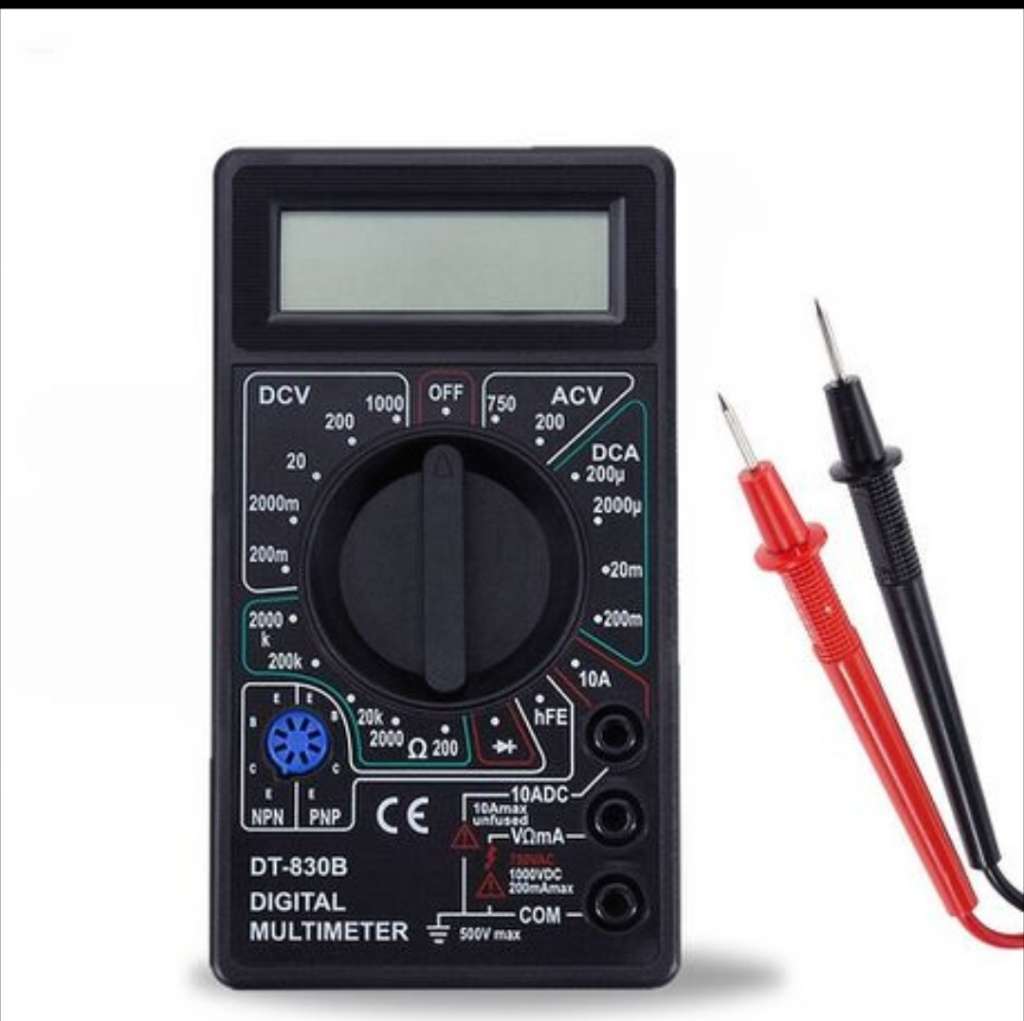 DT-830B Digital Multimeter (Takealot price R249)