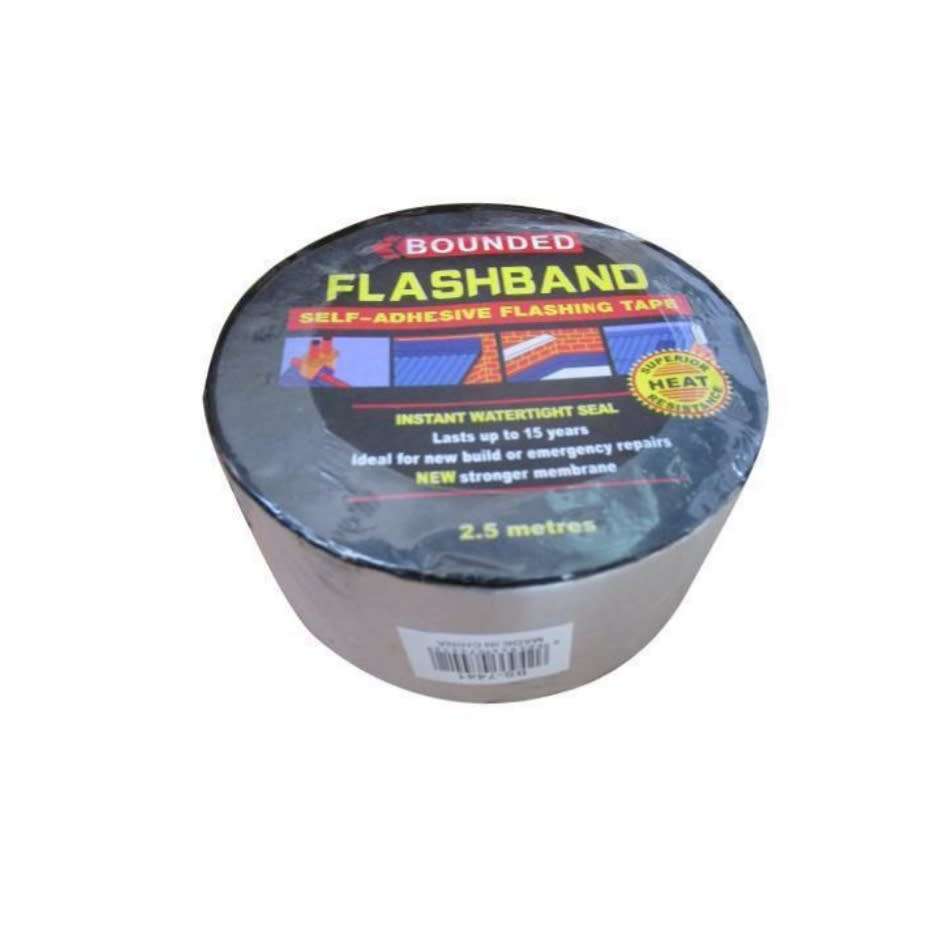Flashband Tape Self Adhesive Flashing Tape 2.5m x 50mm, instant Watertight