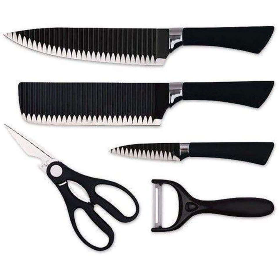 6 Piece Knife Set Kitchen Set Non-stick