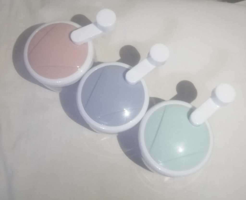 Veg Chopper, Garlic & Onion Crusher, Stainless Steel Blades, Removable blades & handle, safety clip