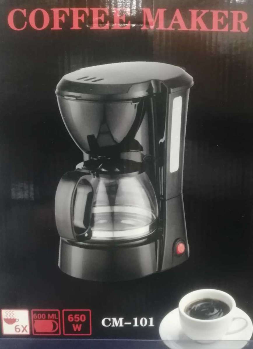 Coffee Maker Machine 650W, makes 6 cups