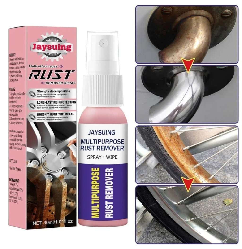 Rust Remover Spray, Remove rust effectively from all metal and stainless-steel surfaces