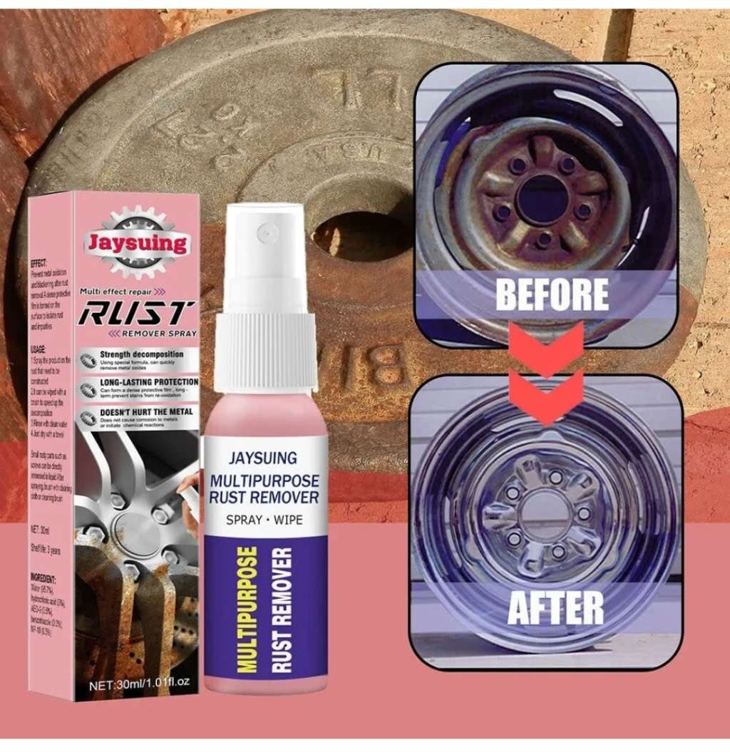 Rust Remover Spray, Remove rust effectively from all metal and stainless-steel surfaces