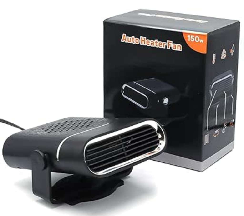 Auto Heater Fan, 150W, heating cooling and air purification