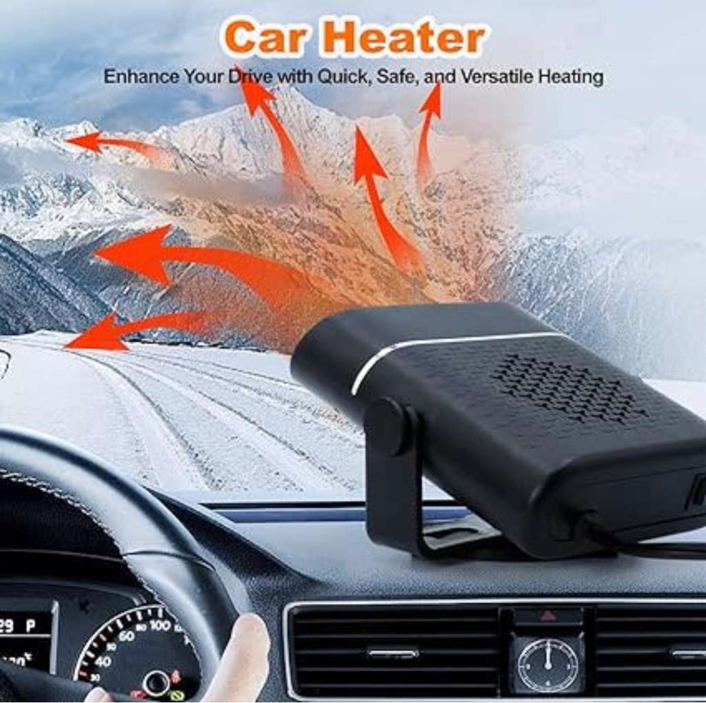 Auto Heater Fan, 150W, heating cooling and air purification