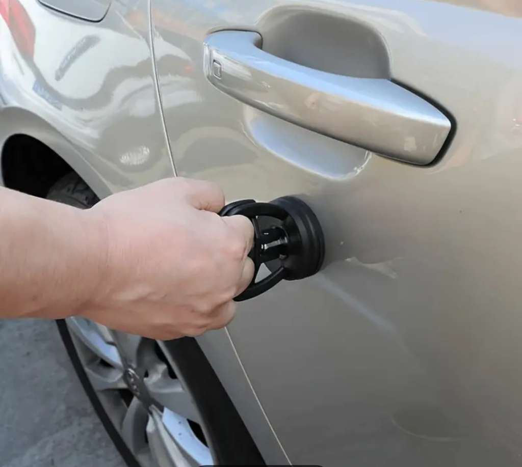 Powerful Mini Car Dent Repair Puller with Suction Cup - Effortlessly Remove Bodywork Panels and Suck