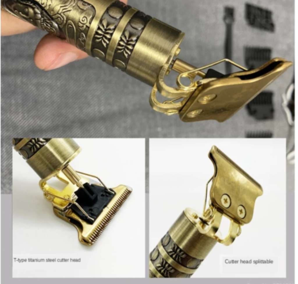 Professional Hair Trimmer, Zero Gapped Cordless Hair Trimmer, Rechargeable