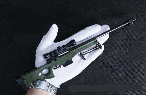 1:4 Alloy AWP Toy Sniper-Gun Model; for Collectables or Ornaments doesn't shot
