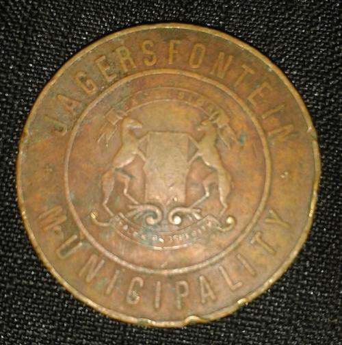 South Africa | Jagersfontein Municipality | Three Gallon Water Token