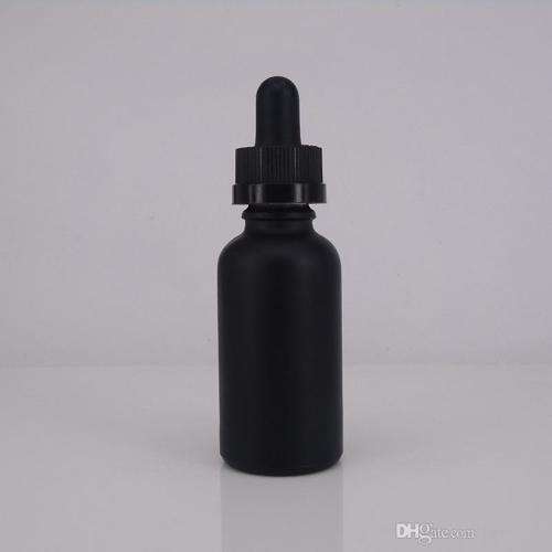 30ml Black Glass Dropper Bottle