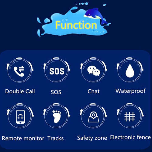 DF25 Kids Waterproof GPS Tracker watches-Delivery within 2-3 Business days