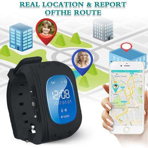 Q50 Kids GPS Tracker Watch-Black only