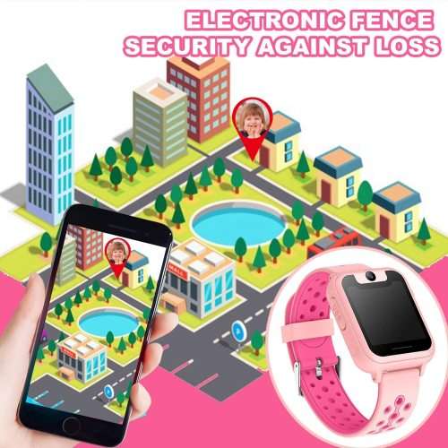 MT01 KIDS GPS TRACKER WATCH-PINK