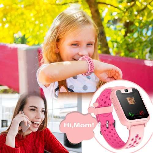 MT01 KIDS GPS TRACKER WATCH-PINK