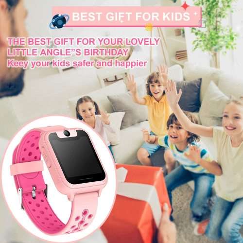 MT01 KIDS GPS TRACKER WATCH-PINK