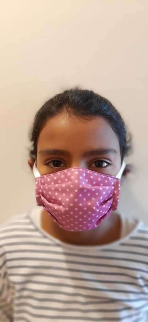 Kiddies Face Mask(3 layered) (4 in a pack one of each design)