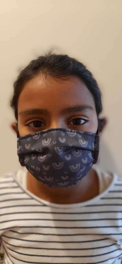 Kiddies Face Mask(3 layered) (4 in a pack one of each design)