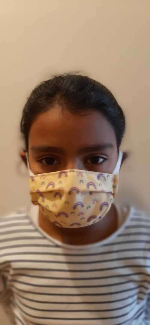 Kiddies Face Mask(3 layered) (4 in a pack one of each design)