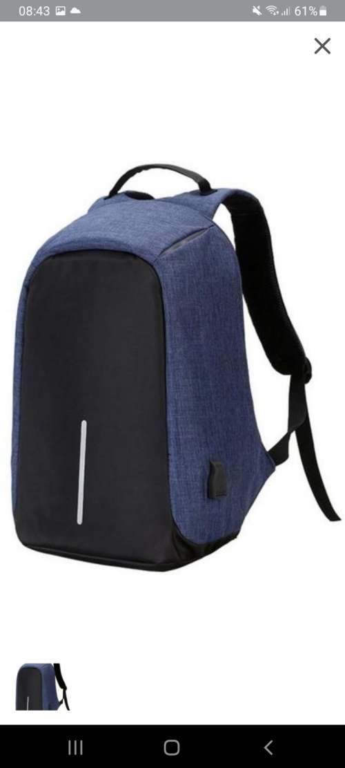 USB Antitheft laptop bag(Display Model)