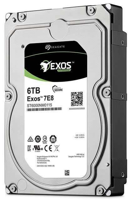 Seagate exos 6tb x2