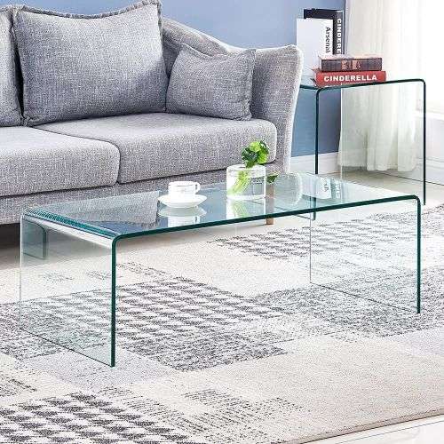 RUBY 12MM TEMPERED GLASS COFFEE TABLE