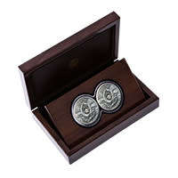 BIG 5 Fine-Silver Double Proof Coin Set 2021 - Buffalo