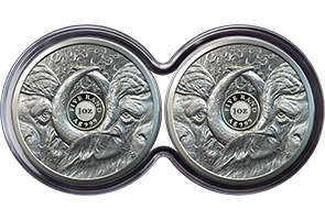 BIG 5 Fine-Silver Double Proof Coin Set 2021 - Buffalo