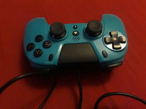 Gioteck VX4 Wired Gamepad PS4 Blue
