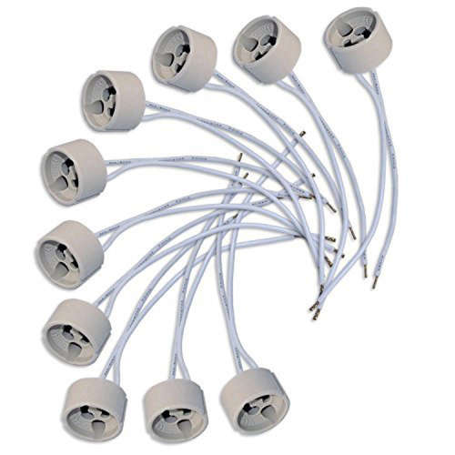 Ceramic GU10 downlight holder