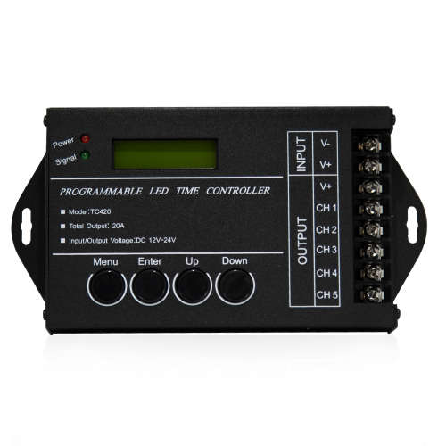 Aquarium LED time controller