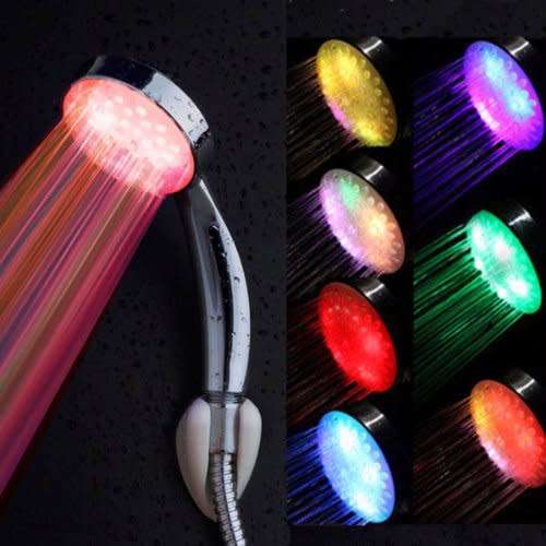 LED Automatic Colour changing Shower Head
