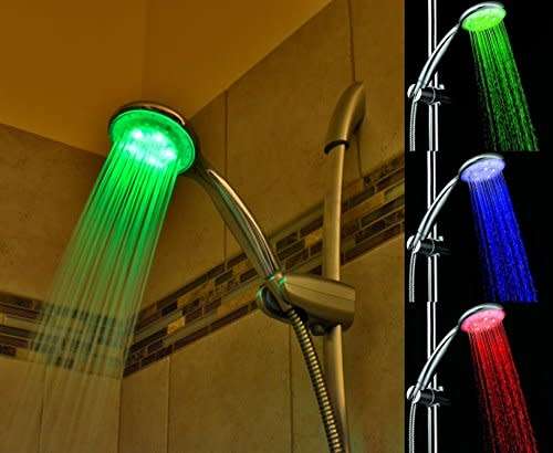 LED Automatic Colour changing Shower Head