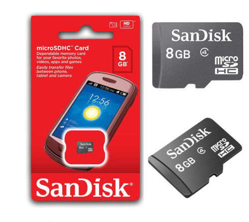 SanDisk Micro SD Card 8GB