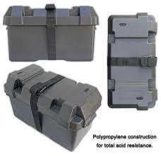 PVC Battery Box - Black