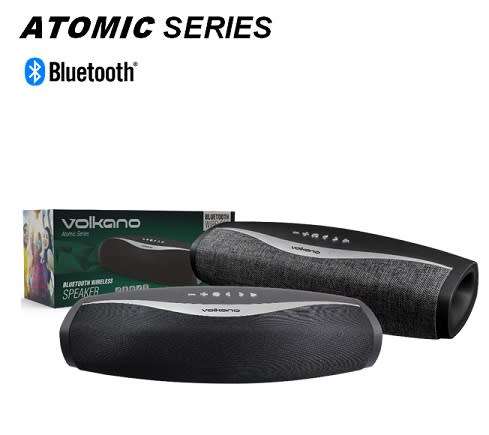 Volkano Atomic Bluetooth Speaker - Black