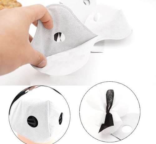 Replacement Filters for 2 valve sport masks