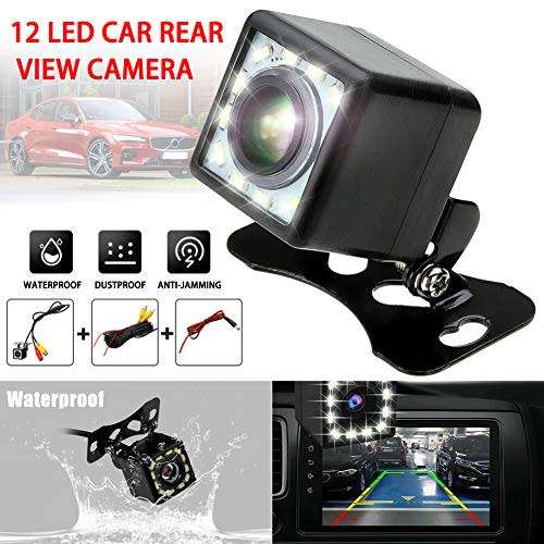 Mini 12led Car Reverse Camera