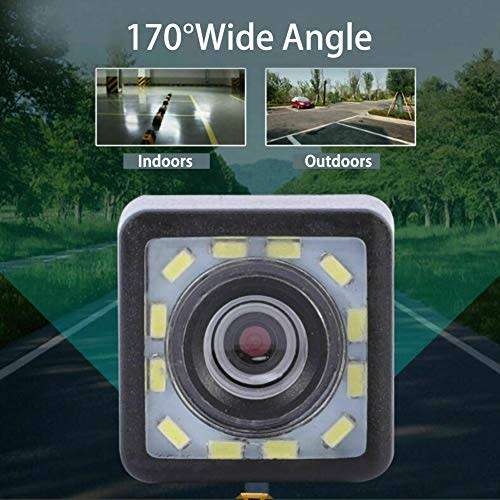 Mini 12led Car Reverse Camera