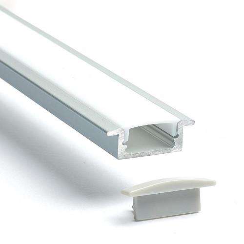 Aluminium Recessed Channel / Profile 1m